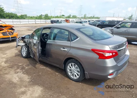 2016 Nissan Sentra Sv из США, поврежденный, VIN 3N1AB7AP9GY334923